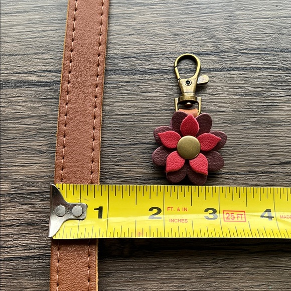 Portland Leather Goods Honey Crossbody Strap with Charm! - Picture 8 of 10